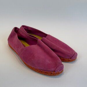Loro Piana Pink Espadrilles, EU 40